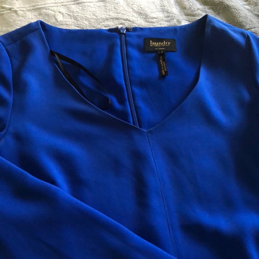 Blue dress
